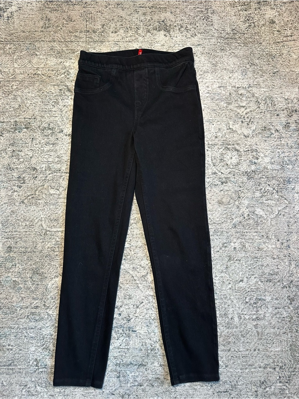 SPANX Black Skinny Pull-on Pants